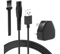 5V Shaver Charger Compatible With Philips One Blade QP2824, QP2834, QP2724, QP2734, QP1924, X3053, MG5910, MG7910, S3145, 3000X, 5000X, MG9510, X5006, PQ888, Charging Shaver Power Cable