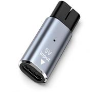5V Type-C Shaver Charger Converter Compatible with Philips One Blade QP2824/ QP2724/ QP2734/ QP2834/ MG7962, Shaver Power Replacement Adapter for Norelco Series 3000/ 3000X/ 5000/ 5000X (Gray)