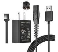 5V UL Certified Charger for Philips Norelco OneBlade QP2724 MG5910, USB Charging Cord for Wet & Dry Shavers & Trimmers, Compatible with Philips 2000 3000 7000 Series QP2834 MG7910 MG9510