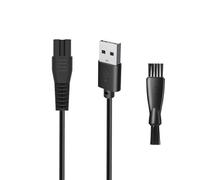 5V USB Charger Cord Compatible with Brightup FK-8688T/FK-8788T Beard Trimmer for Man Grooming Kit, with 1 Cleaning Brush, 3.3ft Power Cord