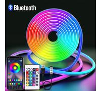 5V USB RGB Neon LED Strip 1M 2M 3M 4M 5M RGB Neon Tape With Bluetooth App and Remote Control For Sign Neon Decoration Lighting