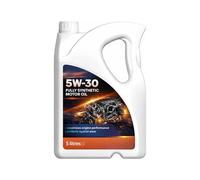 5W-30 Fully Synthetic Engine Oil - 5 Litre - High Performance Petrol & Diesel Motor Oil