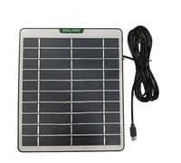 5W 5V Solar Panel IP65 Waterproof Solar Charger Portable Solar Panel Charger for Arlo Pro 5S/Pro 4/Pro 3/Ultra/Ultra 2 Camera