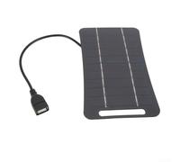 5W 5V Solar Panel, USB Solar Charging Panel, Lightweight Solar Panel Charger for Garden Lighting Systems, Small Home Lighting Setups