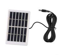 5W 6V Solar Energy Panel with Long DC Cable for Convenient Outdoor Use