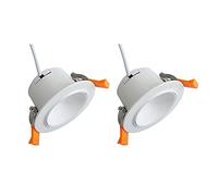5W Ceiling Spot Lights Indoor LED Recessed Lighting, Aluminum Accent Spot Lamp Indoor Downlight, 2pcs Flush Mount Directional Spotlights for Kitchen Island High Brightnes,6000K
