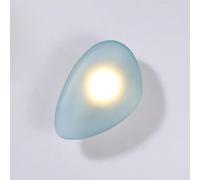 5W LED Nordic Style Glass Pebble Wall Sconce Light for Living Room, Bedroom, Hallway - Warm White