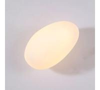 5W LED Nordic Style Glass Pebble Wall Sconce Light for Living Room, Bedroom, Hallway - Warm White