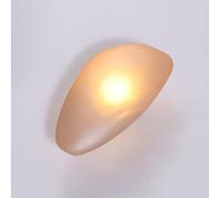 5W LED Nordic Style Glass Pebble Wall Sconce Light for Living Room, Bedroom, Hallway - Warm White