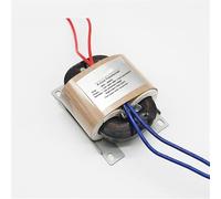 5W R-Core Power Transformer Single Output 12V-0 15V-0/18V/24V 3Wires Pure Copper Wire Input 220V 110V 1Pcs(Input 110V,24V-0)