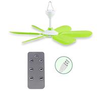 5W Remote Control Timing USB Ceiling Fan 5V USB Ceiling Fan For Bed Camping Outdoor Hanging For Tents Hanger Camping