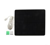 5W Solar Panel Compatible with for Arlo Pro 5S 2K/Pro 4/Pro 3/for Ultra 2/for Ultra/Go 2 Cameras, IP66 Waterproof Monocrystalline with 4m Charging Cable and Adjustable Mount