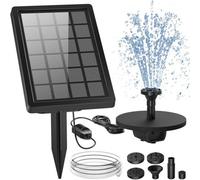 5W Solar Panel Powered Water Pump Garden Pool Pond Fish Aquarium