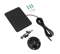 5W Solar Panel Solar Cell Wall Mount Bracket Phone Charger Cable Soalr Power System Home Security Camera