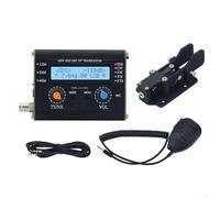 5W usDX QRP HF Transceiver for 15M 20M 40M Bands, All Mode SSB/CW/AM/FM with Built-in DZP, BNC Antenna Connector, Open Source Firmware