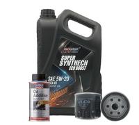 5w20 Fully Synthetic Ecoboost Engine Oil ACEA C5 5L + Oil Filter + Oil Additive