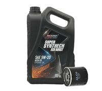 5w20 Fully Synthetic Ecoboost Engine Oil ACEA C5 5L + Oil Filter Service Kit