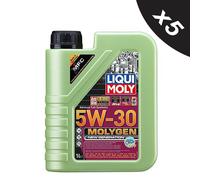 5W30 Synthetic Engine Oil DPF BMW AUDI PORSCHE Liqui Moly Molygen 5x1L