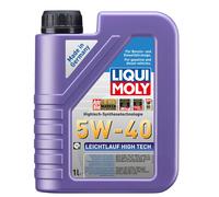 5W40 Synthetic Engine Oil Leichtlauf High Tech ACEA A3 B4 Liqui Moly 2328