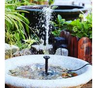 5W5V Solar Water Pump, Plug-in Solar Panel Fountain, Solar-Powered Fountain Pump, for Gardens, Bird Baths, Small Ponds, and Outdoor Water Features, Outdoor Water Fountains Kit, Start Within 3 Seconds