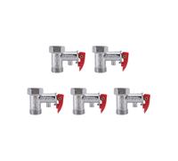5X 1 / 2 PT Socket Electric Water Boiler Safety Valve