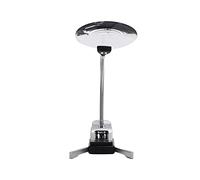 5X/10X Desktop Magnifying Glass with LED Light, Adjustable Gooseneck Reading Magnifier for Jewelry Making, Repair and Close Work, Dual - Mode Stand or Clip Base