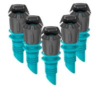 5x 180° Spray Nozzle 4.6 mm 3/16 for Gardena Micro Drip System Sprinkler #02