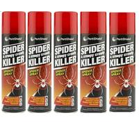 5X 200ml Spider and Creepy Crawly Spray All-Purpose Insect Repellent for Home, Garden & Caravan