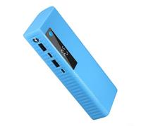 5x 21700 Battery Holder Case, 5V 2.1A USB Power Bank Box, Solderless DIY Charging Case for Home and Outdoor Use(blue)
