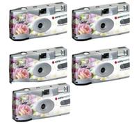 5x Agfa LeBox WEDDING edition Disposable Camera + Flash 27exp SUC (UK Stock) NEW