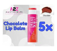 5x Avon COLOR TREND Lush Lips Balm Chocolate - SPF15, Hydrates and Soothes Dry Lips, Naturally Derived Oils