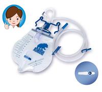 5x Bladder Bag Urosid 2000S 2 Litre Sterile Urindrainage System 120cm PZN