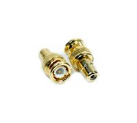 5x BNC Male to 1 RCA/Phono Female Adapter - CCTV Camera DVR Video Converter Plug