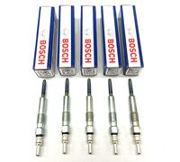 5x Bosch Glow Plugs for VW Transporter 2.5 Turbo T4 1998-2003