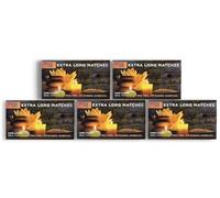 5X Boxes of Bryant & May Extra Long Matches - Bundled by GetInStyle Shop