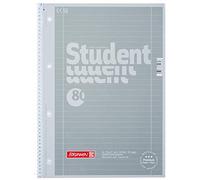 5X Brunnen College Notepad A4 Silver LIN. 27