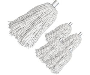 5x Cotton Mop Heads Replacement String Floor Cleaning Heavy Duty PY14