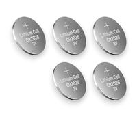 5x CR2025 3V Lithium Battery Long-Lasting Power Coin Battery for Key fobs, Wristwatches, LED lights, Fitness trackers, Calculators, Medical devices,Digital scales Replacement Cell Bettery