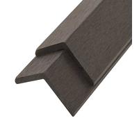 5x Decking Angle Trims Aluminium Decking Edging Corner Trim L Profile vidaXL