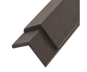 5x Decking Angle Trims Aluminium Decking Edging Corner Trim L Profile vidaXL