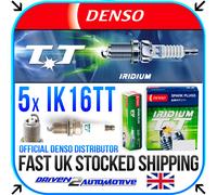 5x DENSO IK16TT SPARK PLUGS FOR SEAT TOLEDO Mk II (1M2) 2.3 V5 20V 09.00-11.03