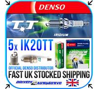 5x DENSO IK20TT IRIDIUM TT SPARK PLUGS FOR VOLVO 850 (LS) 2.5 08.94- 12.96