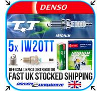 5x DENSO IW20TT IRIDIUM TT SPARK PLUGS FOR AUDI 100 (43, C2) 1.9 08.80-07.82