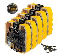 5X Dewalt 25Pc Pz2 Impact Extreme Torsion Screwdriver Bit Set Flextorq Case