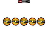 5x DeWalt DT10624-QZ Extreme Saw Blade for Cordless Saws 165mm x 20mm x 24 Teeth