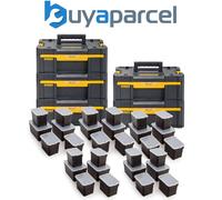 5x Dewalt DWST1-70705 TStak III Deep Draw Stackable Tool Storage Box Organisers