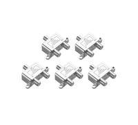 5X Digital 2 Way Coaxial Cable Splitter 5-2400MHz, RG6 Compatible, Work with Analog/Digital TV Connections and Internet