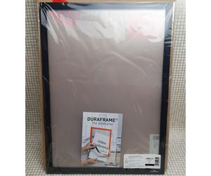 5x Durable A3 DURAFRAME Magnetic Document Signage Frame for Metal Black Surround