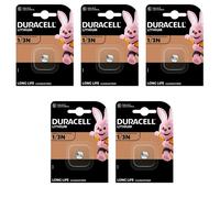 5x Duracell 1/3N 3V Lithium Batteries DL1/3N CR1/3N CR1-3N 2L76 Longest Expiry