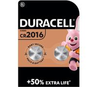 5x Duracell CR 2016 Lithium Coin Battery Silver 3V 2Pcs (2.44/Unit +Free Ship)